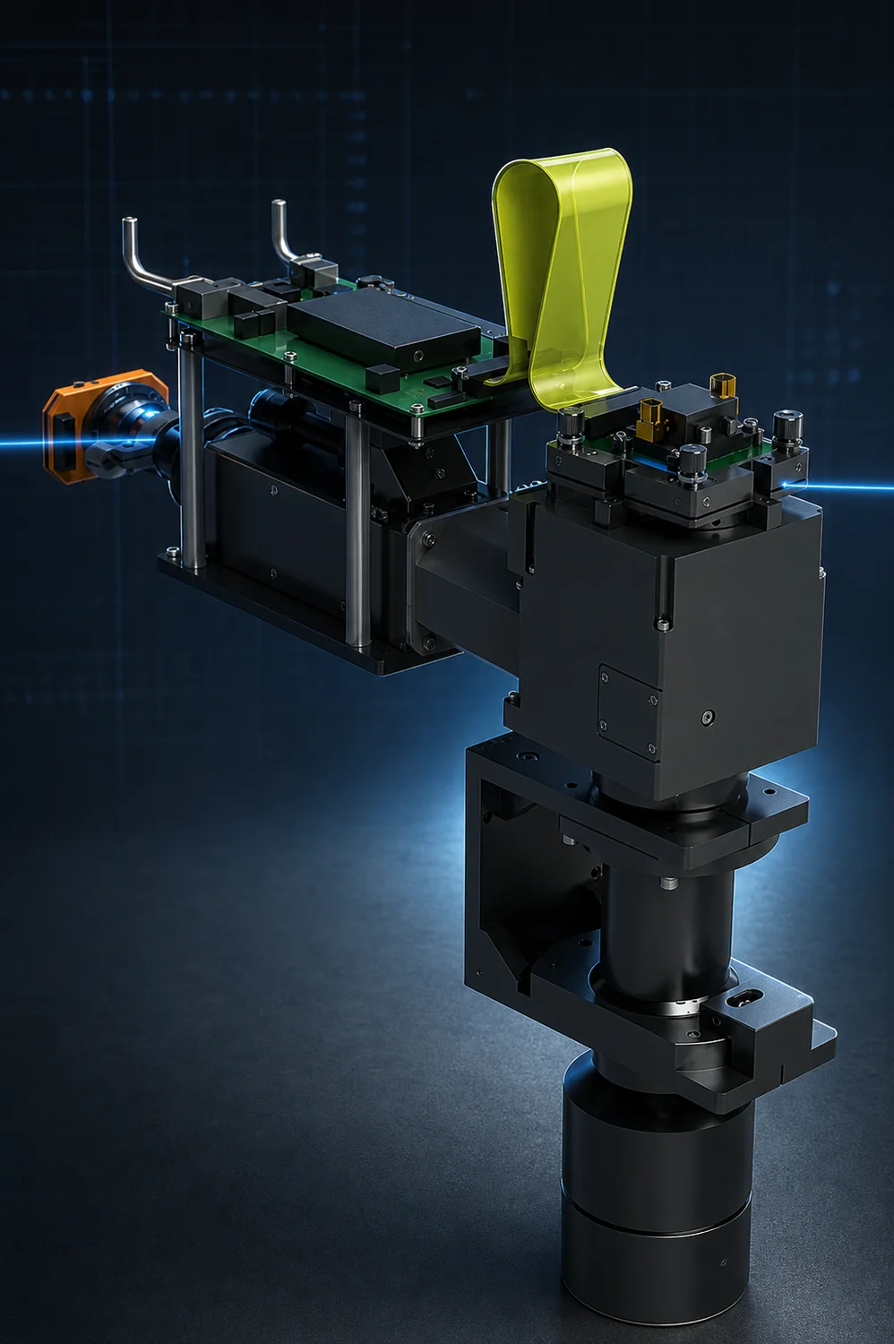 Visualization of a DMD maskless lithography optical-engine assembly